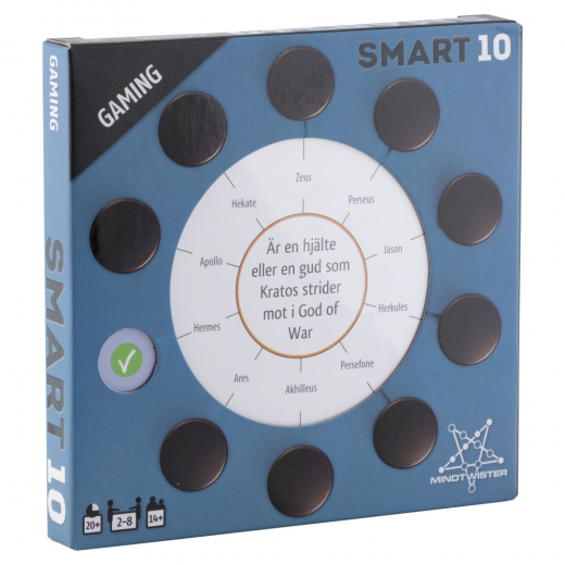 Smart 10: Frågekort Gaming (Exp.) i gruppen SÄLLSKAPSSPEL / Spelserier / Smart 10 hos Spelexperten (40860502)