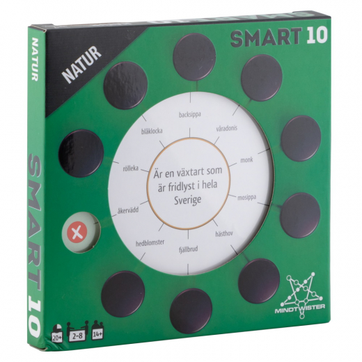 Smart 10: Frågekort Natur (Exp.) i gruppen SÄLLSKAPSSPEL / Expansioner hos Spelexperten (40860504)