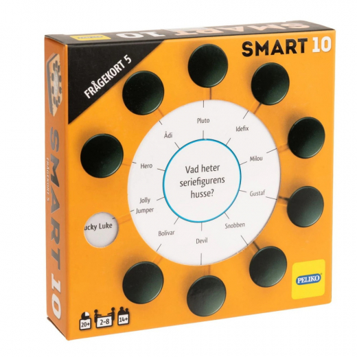 Smart 10: Frågekort 5 (Exp.) i gruppen SÄLLSKAPSSPEL / Spelserier / Smart 10 hos Spelexperten (40860512)