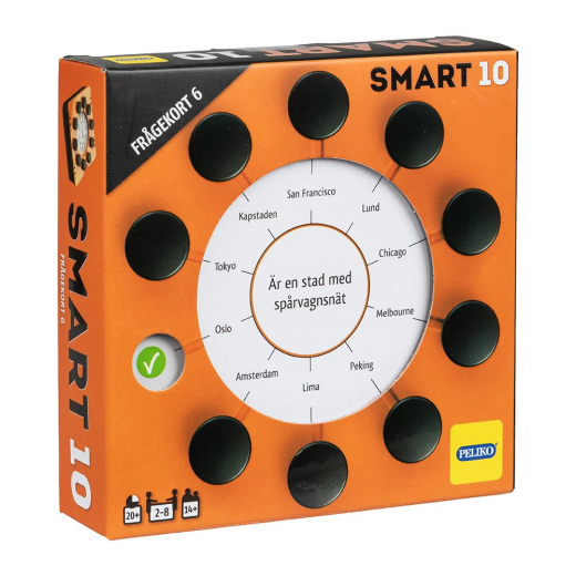 Smart 10: Frågekort 6 (Exp.) i gruppen SÄLLSKAPSSPEL / Spelserier / Smart 10 hos Spelexperten (40860522)