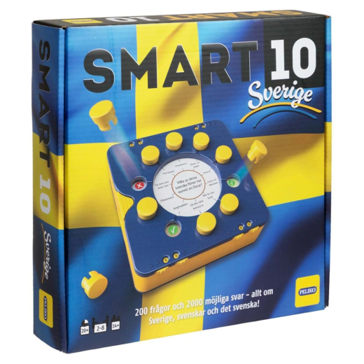 Smart 10 Sverige i gruppen SÄLLSKAPSSPEL / Spelserier / Smart 10 hos Spelexperten (40860527)