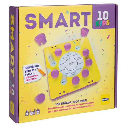 Smart 10 Kids (Swe) i gruppen SÄLLSKAPSSPEL / Spelserier / Smart 10 hos Spelexperten (40860528)