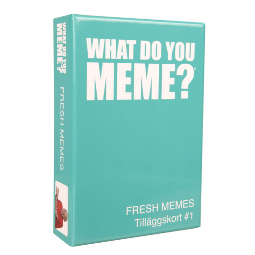 What Do You Meme? Fresh Memes - Tilläggskort #1 (Swe) i gruppen SÄLLSKAPSSPEL / Expansioner hos Spelexperten (40860614)