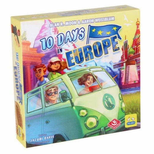 10 Days in Europe (Swe) i gruppen SÄLLSKAPSSPEL / Familjespel hos Spelexperten (40862236)