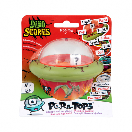 Pop-a-Tops Dino Scores i gruppen SÄLLSKAPSSPEL / Familjespel hos Spelexperten (40862533)