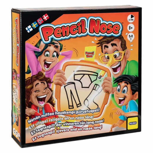 Pencil Nose (Swe) i gruppen SÄLLSKAPSSPEL / Familjespel hos Spelexperten (40862786)