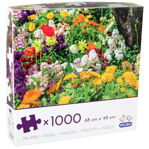 Peliko Pussel - Blommor 1000 Bitar i gruppen PUSSEL / 1000 bitar hos Spelexperten (40870293)