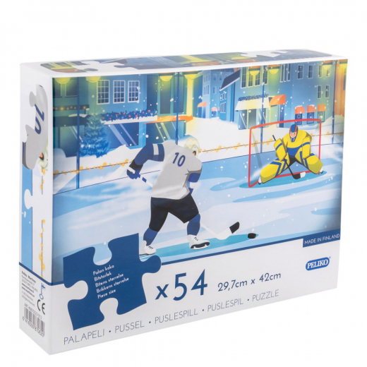 Peliko Pussel - Ishockey 54 Bitar i gruppen PUSSEL / Barnpussel hos Spelexperten (40870323-013)