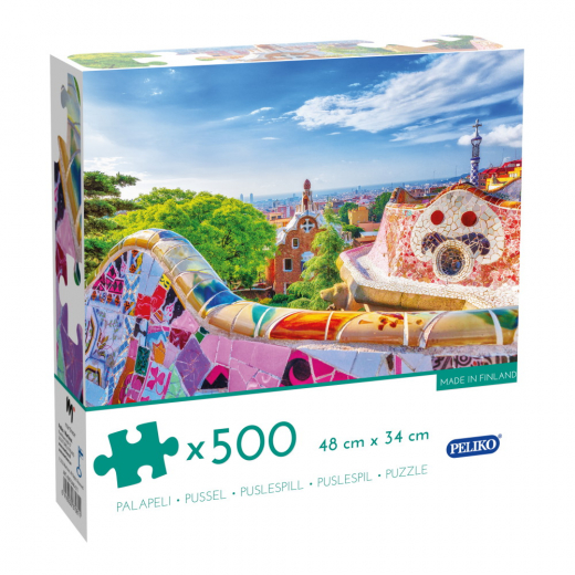 Peliko Pussel - Barcelona 500 Bitar i gruppen PUSSEL / < 625 bitar hos Spelexperten (40870446-011)