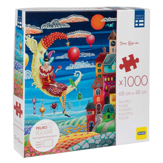 Peliko Pussel - Sömnlös clown 1000 Bitar i gruppen PUSSEL / 1000 bitar hos Spelexperten (40870634)