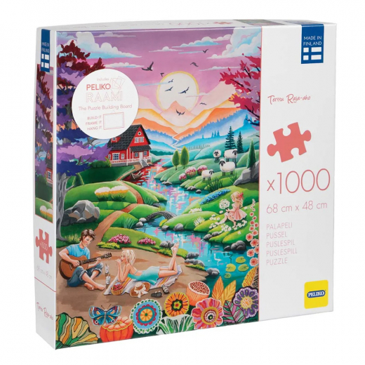 Peliko Pussel - En sommarkvälls kärlekssång 1000 Bitar i gruppen PUSSEL / 1000 bitar hos Spelexperten (40870637)