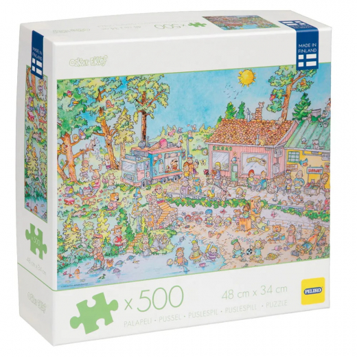 Peliko Pussel: Oskar Eklöf Sommar 500 Bitar i gruppen PUSSEL / < 750 bitar hos Spelexperten (40870681)