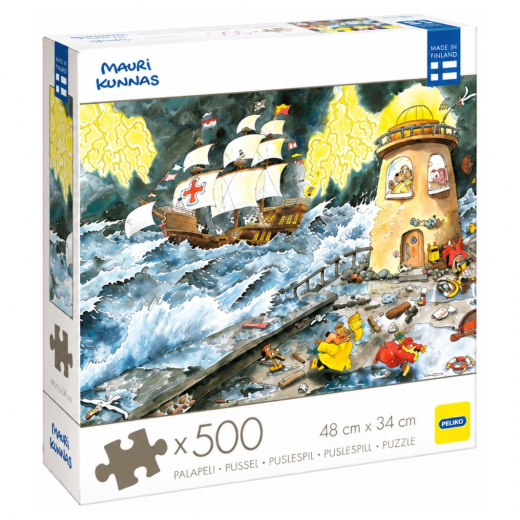 Peliko Pussel - Vad otäckt 500 Bitar i gruppen PUSSEL / < 750 bitar hos Spelexperten (40871608)