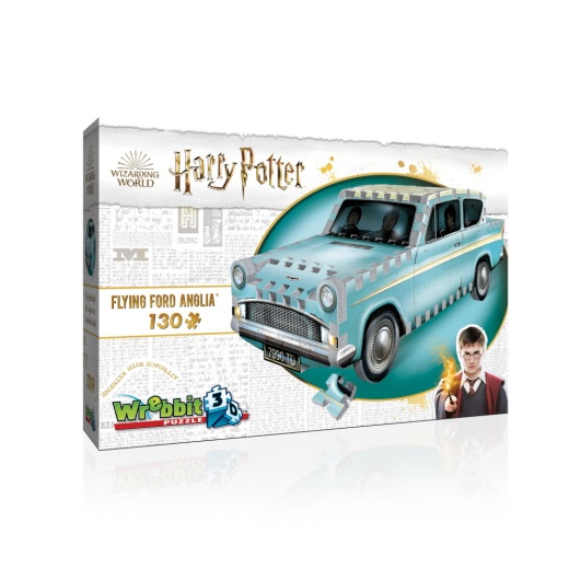 Wrebbit 3D - Harry Potter Flying Ford Anglia 130 bitar i gruppen PUSSEL / 3D pussel hos Spelexperten (40970012)