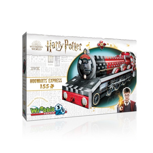 Wrebbit 3D - Harry Potter Hogwarts Express 155 bitar i gruppen PUSSEL / 3D pussel hos Spelexperten (40970013)
