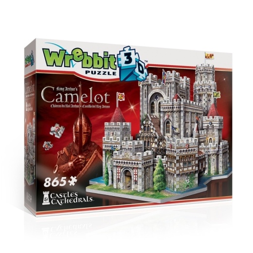 Wrebbit 3D - Camelot 865 bitar i gruppen PUSSEL / 3D pussel hos Spelexperten (40970020)