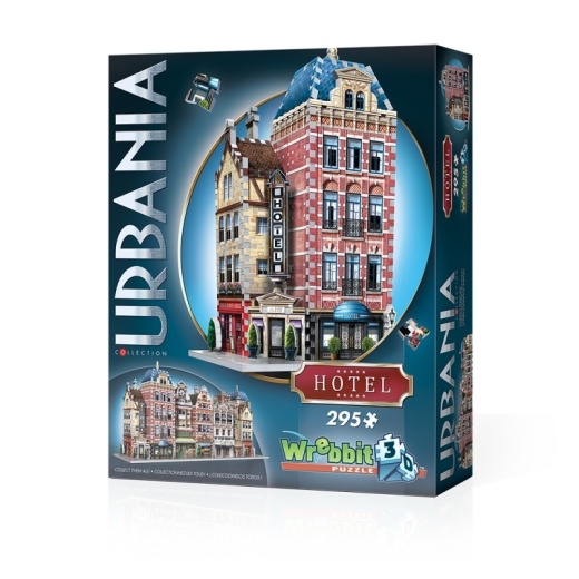 Wrebbit 3D - Urbania Hotel 295 bitar i gruppen PUSSEL / 3D pussel hos Spelexperten (40970021)