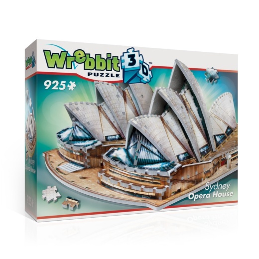 Wrebbit - Sydney Opera House 925 Bitar i gruppen PUSSEL / 3D pussel hos Spelexperten (40970035)