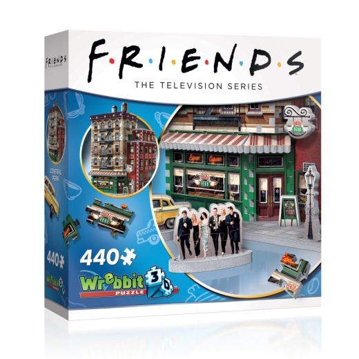 Wrebbit 3D - Friends Central Perk 440 bitar i gruppen PUSSEL / 3D pussel hos Spelexperten (40970038)