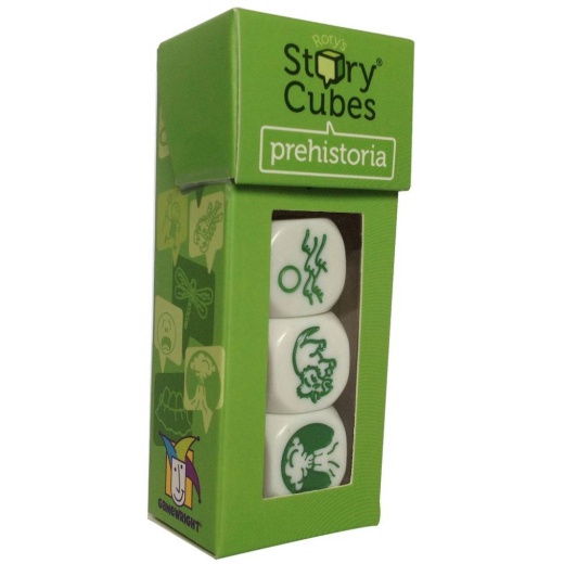 Rory's Story Cubes: Prehistoria i gruppen SÄLLSKAPSSPEL / Familjespel hos Spelexperten (41003312)