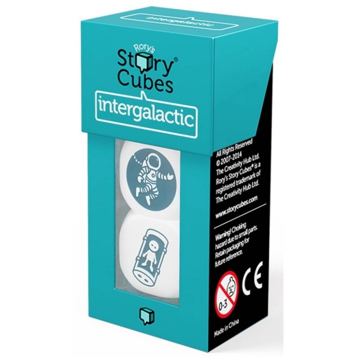 Rory's Story Cubes: Intergalactic i gruppen SÄLLSKAPSSPEL / Familjespel hos Spelexperten (41003313)