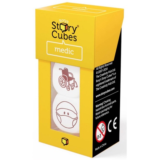 Rory's Story Cubes: Medic i gruppen SÄLLSKAPSSPEL / Familjespel hos Spelexperten (41003314)