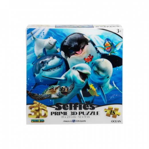 Pussel - Ocean Selfie 48 Bitar i gruppen PUSSEL / Barnpussel hos Spelexperten (41040000-03)