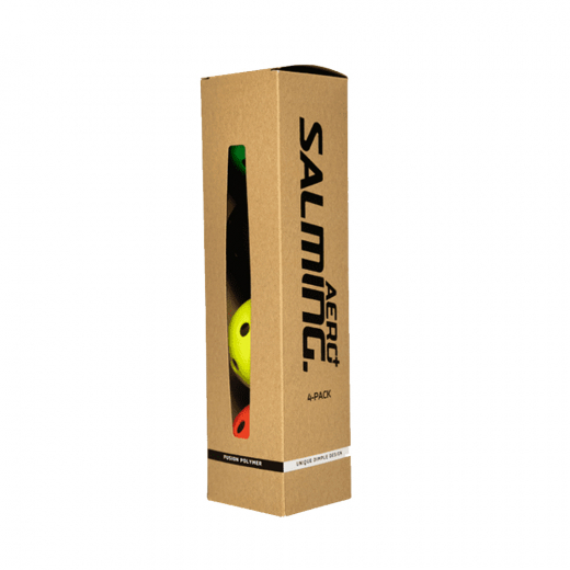 Salming Aero Plus Floorball 4-pack Mix i gruppen UTOMHUSSPEL / Innebandy hos Spelexperten (4132890-9999)