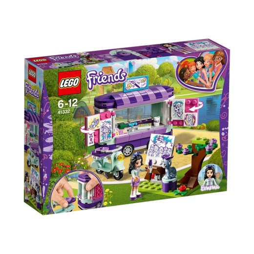 LEGO Friends - Emmas Konststativ 41332 i gruppen  hos Spelexperten (41332)