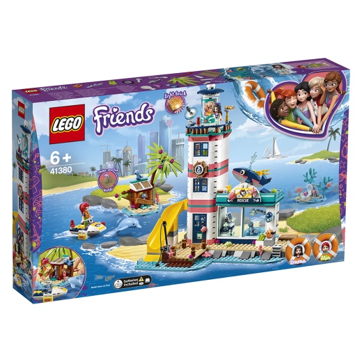 LEGO Friends - Fyrens räddningscenter 41380 i gruppen  hos Spelexperten (41380)