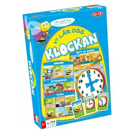 Vi lär oss klockan i gruppen SÄLLSKAPSSPEL hos Spelexperten (41478)