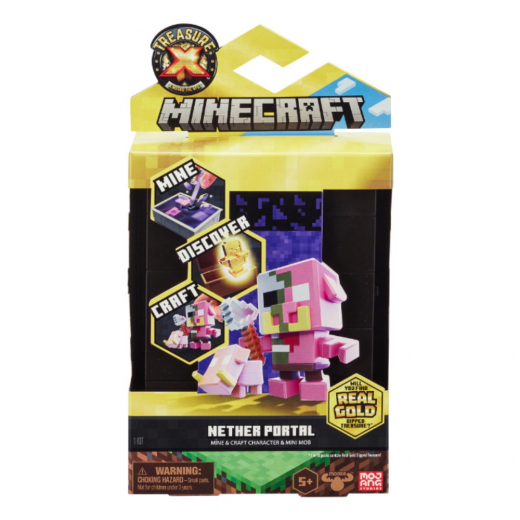 Treasure X Minecraft Nether Portal i gruppen  hos Spelexperten (41642)