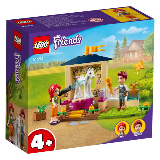 LEGO Friends - Stall med ponnytvätt i gruppen LEKSAKER / LEGO / LEGO Friends hos Spelexperten (41696)
