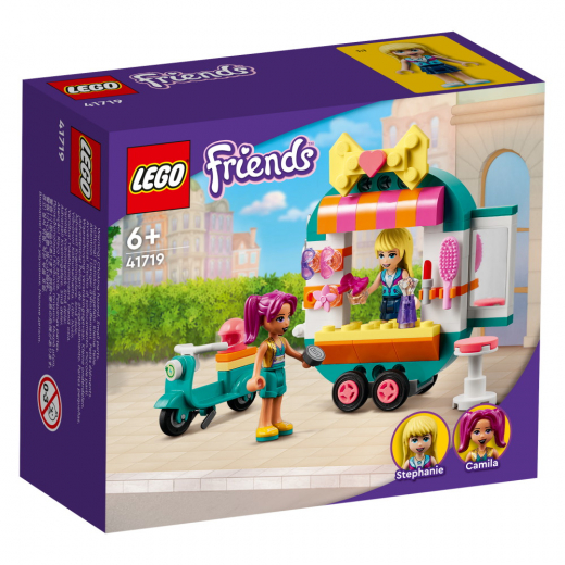 LEGO Friends - Mobil modebutik i gruppen LEKSAKER / LEGO / LEGO Friends hos Spelexperten (41719)