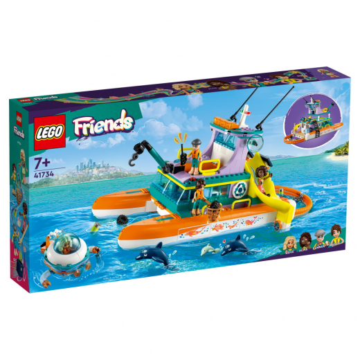 LEGO Friends - Sjöräddningsbåt  i gruppen LEKSAKER / LEGO / LEGO Friends hos Spelexperten (41734)