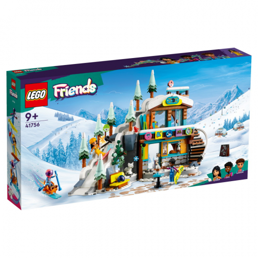LEGO Friends - Skidbacke och vinterkafé i gruppen  hos Spelexperten (41756)