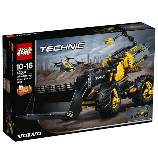 LEGO Technic - Volvo hjullastare ZEUX 42081 i gruppen  hos Spelexperten (42081)