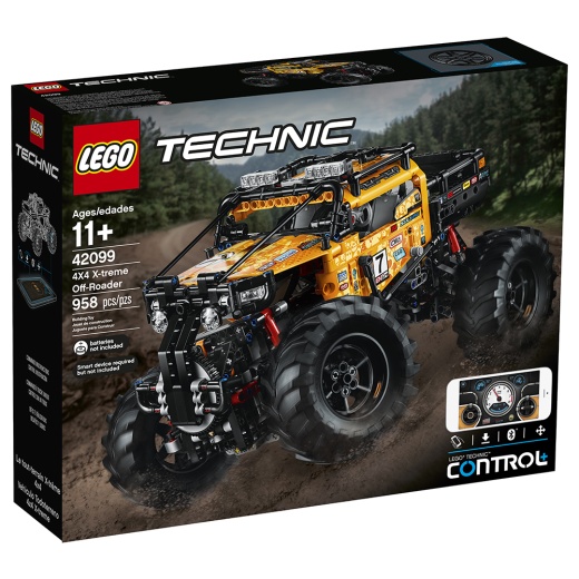 LEGO Technic - Extrem 4X4 terrängbil 42099 i gruppen  hos Spelexperten (42099)