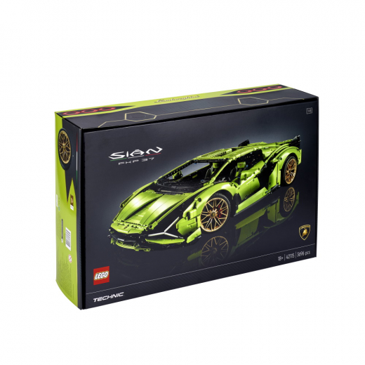 LEGO Technic - Lamborghini Sián FKP 37 i gruppen LEKSAKER / LEGO / LEGO Technic hos Spelexperten (42115)