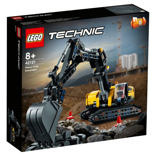 LEGO Technic - Kraftfull grävmaskin i gruppen LEKSAKER / Lego / LEGO Technic hos Spelexperten (42121)