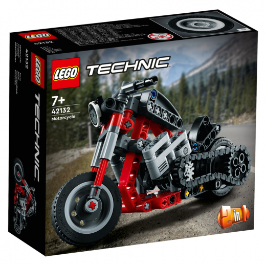 LEGO Technic - Motorcykel i gruppen LEKSAKER / LEGO / LEGO Technic hos Spelexperten (42132)