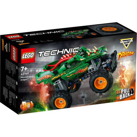 LEGO Technic - Monster Jam Dragon i gruppen LEKSAKER / LEGO / LEGO Technic hos Spelexperten (42149)