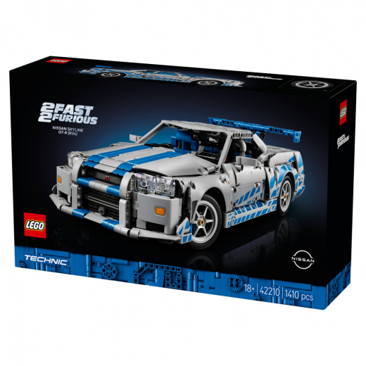 LEGO Technic - 2 Fast 2 Furious Nissan Skyline GT-R (R34) i gruppen LEKSAKER / LEGO / LEGO Technic hos Spelexperten (42210)