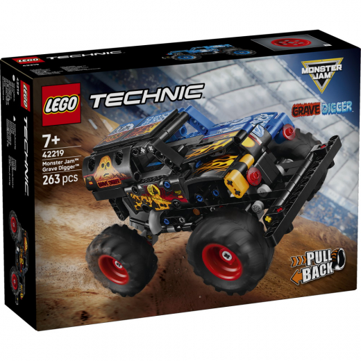 LEGO Technic - Monster Jam Grave Digger Eld Och Is i gruppen LEKSAKER / LEGO / LEGO Technic hos Spelexperten (42219)