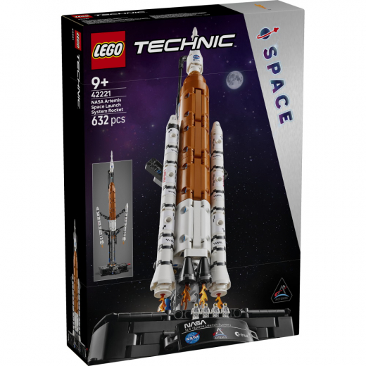 LEGO Technic - NASA Artemis Space Launch System raket i gruppen LEKSAKER / LEGO / LEGO Technic hos Spelexperten (42221)