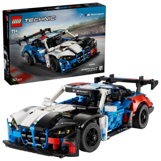 LEGO Technic - BMW M4 GT3 EVO racerbil i gruppen LEKSAKER / LEGO / LEGO Technic hos Spelexperten (42226)