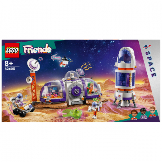 LEGO Friends - Rymdbas på Mars med raket i gruppen LEKSAKER / LEGO / LEGO Friends hos Spelexperten (42605)