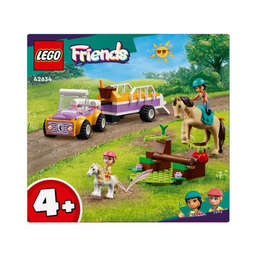 LEGO Friends - Häst- och ponnysläp i gruppen LEKSAKER / LEGO / LEGO Friends hos Spelexperten (42634)