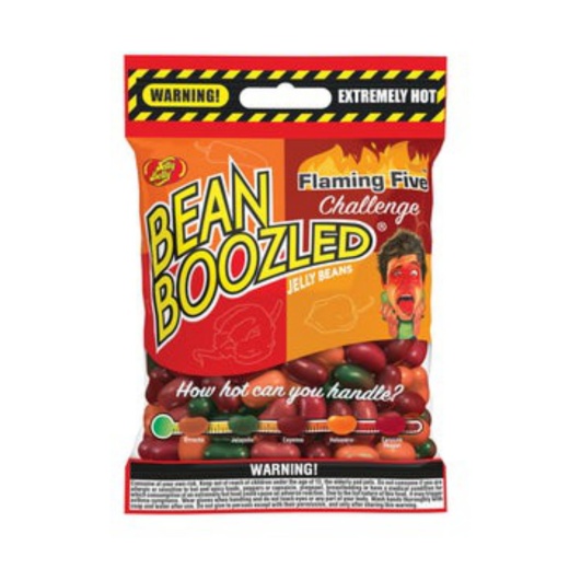 Bean Boozled - Flaming Five Refill 54 g i gruppen SÄLLSKAPSSPEL / Tillbehör / Övriga hos Spelexperten (42650)