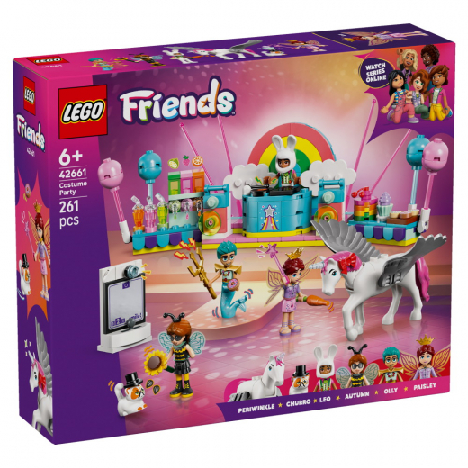 LEGO Friends - Maskeradfest med enhörning och älva i gruppen LEKSAKER / LEGO / LEGO Friends hos Spelexperten (42661)